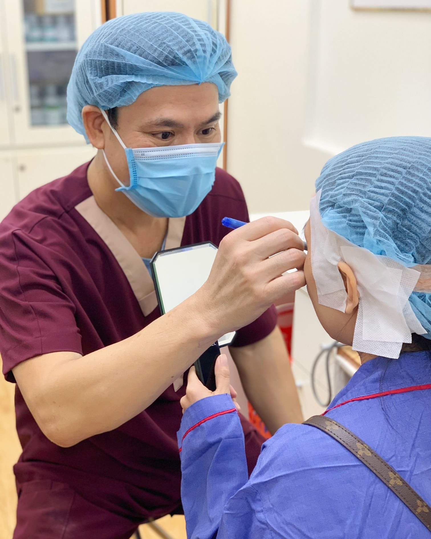 The doctor is a highly trained professional.