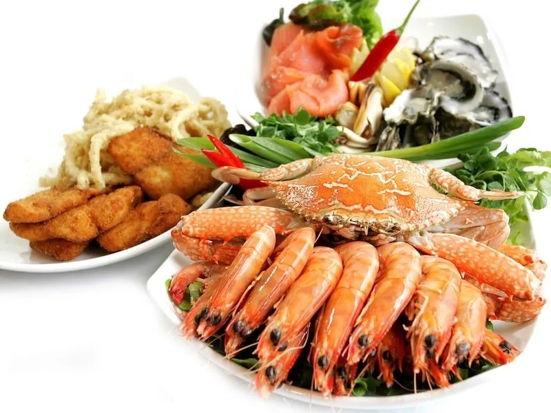  You should avoid eating seafood after a brow lift