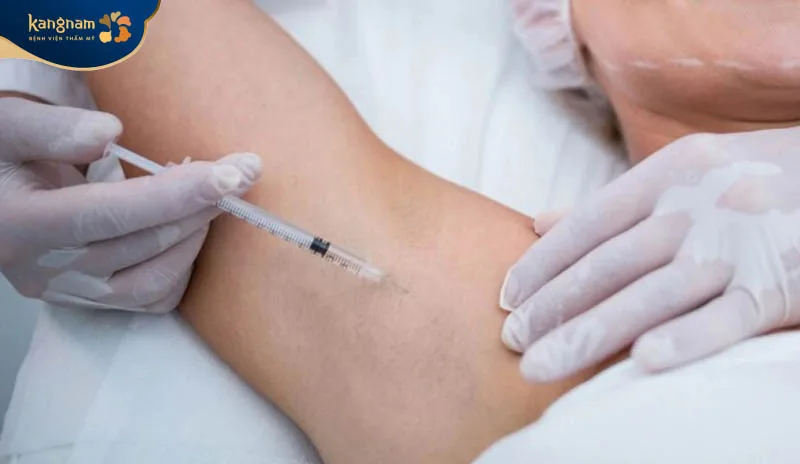 Giá tiêm Botox để trị mùi hôi nách rất khác nhau.