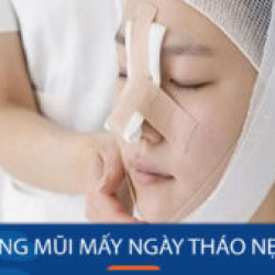 Nâng mũi mấy ngày tháo nẹp? Chăm sóc đúng cách sau tháo nẹp