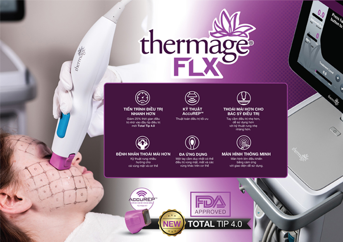 Thermage FLX trẻ hóa tức thì