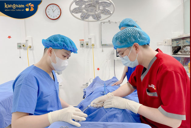 Quy trình phẫu thuật độn trán chuẩn Hàn tại Kangnam