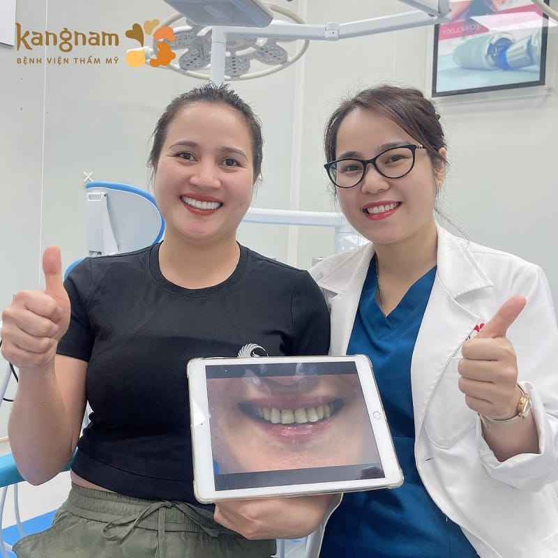Dịch vụ bọc răng sứ tại Kangnam đã được cấp phép bởi Bộ Y tế