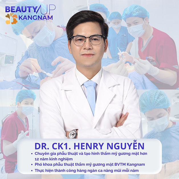 DR. CK1. Henry Nguyễn - Chuyên gia phẫu thuật thẩm mỹ và tạo hình gương mặt tại Kangnam