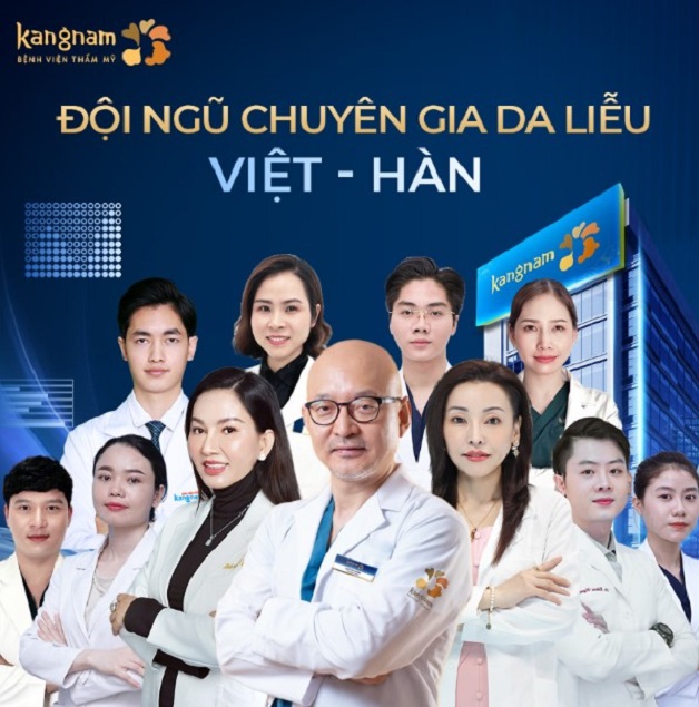 Đội ngũ chuyên gia Việt - Hàn của Bệnh viện Thẩm mỹ Kangnam
