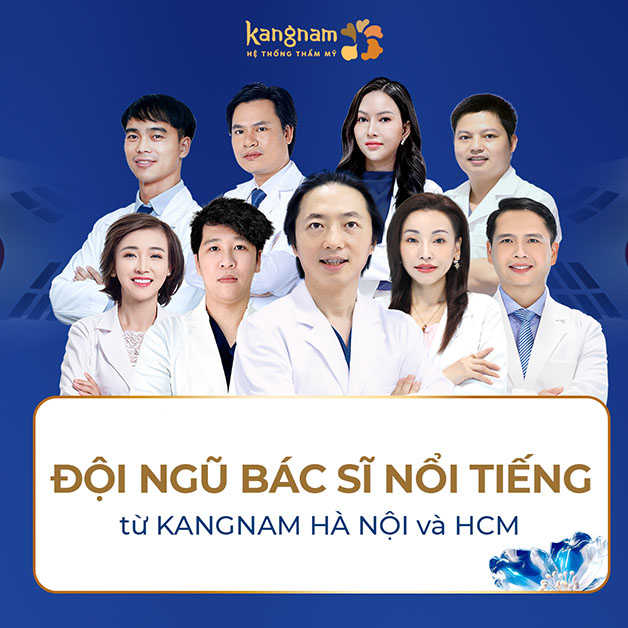 Đội ngũ bác sĩ nâng mũi giỏi tại Bệnh viện Kangnam