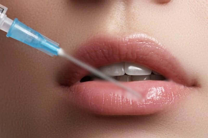 Tiêm filler vào môi để tạo dáng môi tự nhiên, quyến rũ