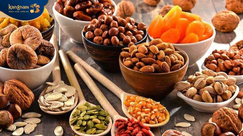 Khách hàng nên bổ sung đầy đủ dưỡng chất để giúp làn da nhanh phục hồi