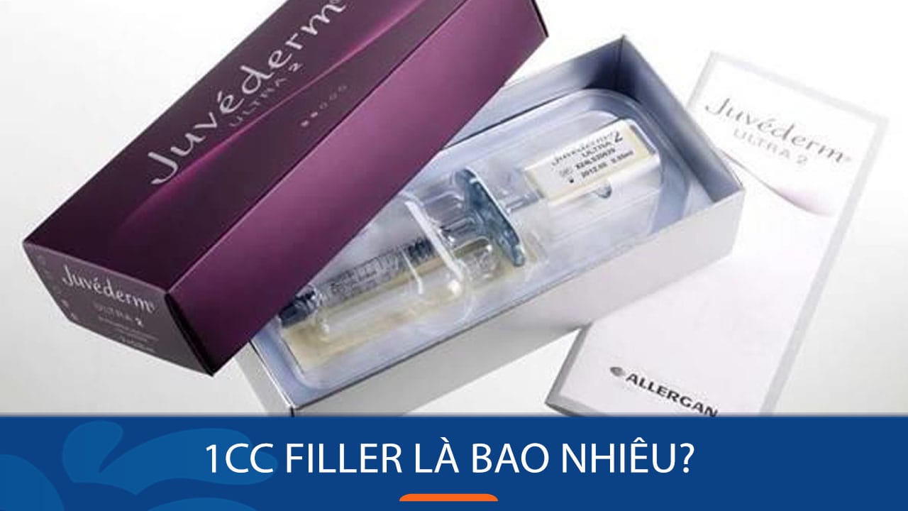 1CC filler là bao nhiêu? Đủ tiêm những vùng nào