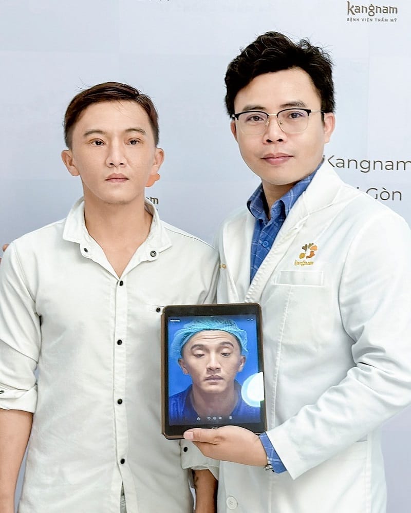 Bác sĩ Mark Nguyễn đã thực hiện nhiều ca chỉnh hình mí mắt khó