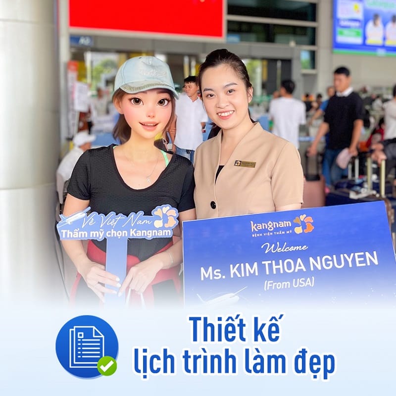 Thiết kế lịch trình làm đẹp phù hợp