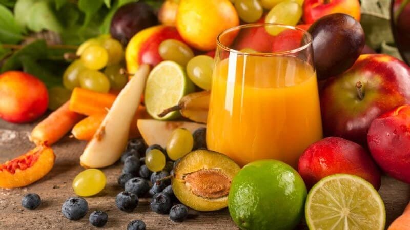 Nên dùng các loại đồ uống từ trái cây