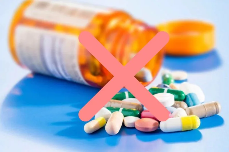 Do not use medication on your own if you notice signs of inflammation. 
