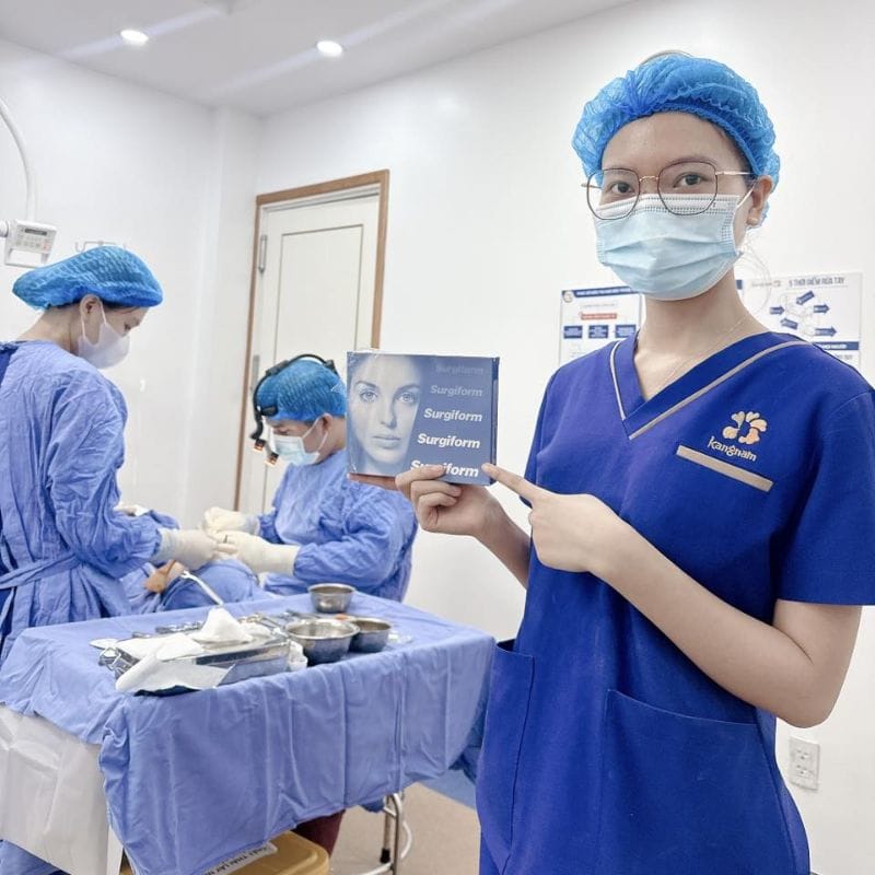 Kangnam sử dụng sụn mũi cao cấp