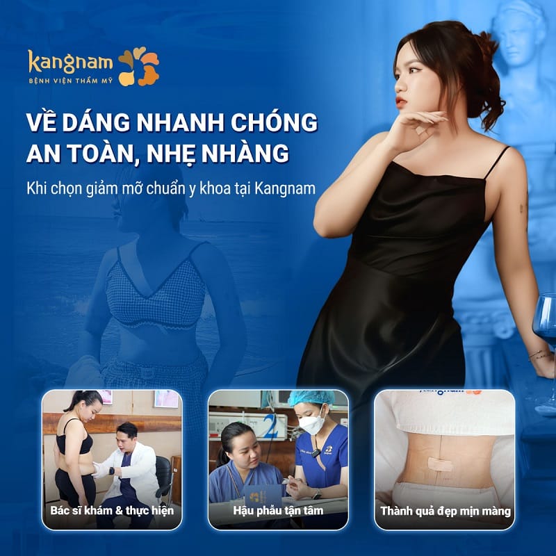 Hút mỡ bụng tại Kangnam chuẩn Y khoa