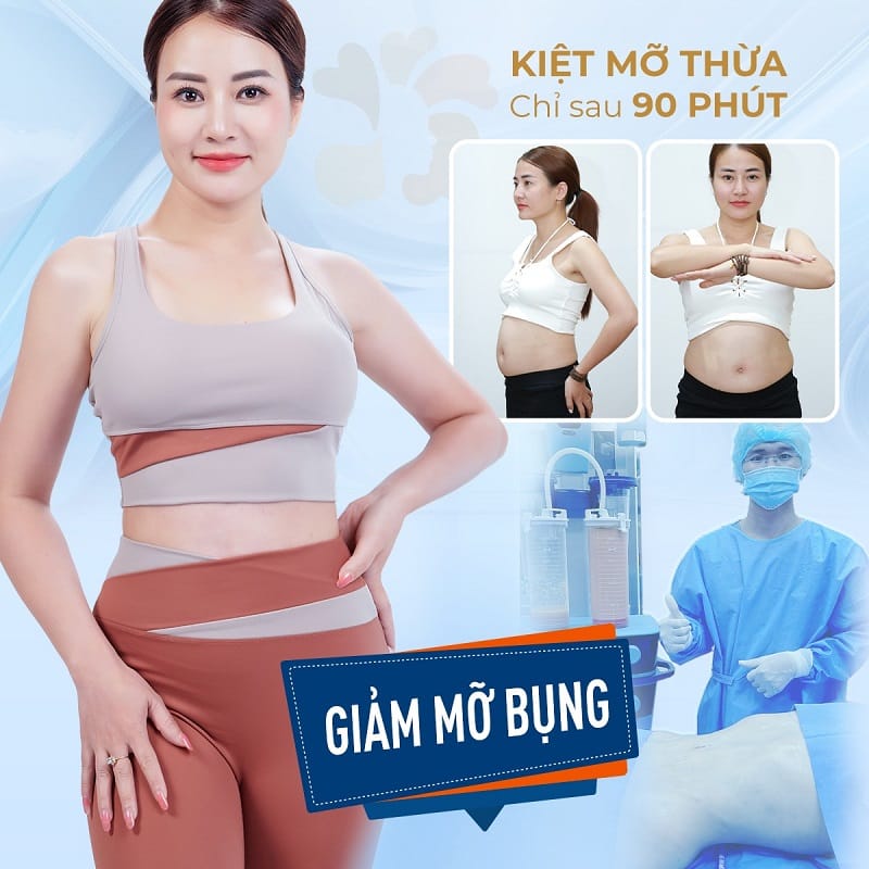 Hút mỡ an toàn và hiệu quả nếu thực hiện tại cơ sở thẩm mỹ uy tín