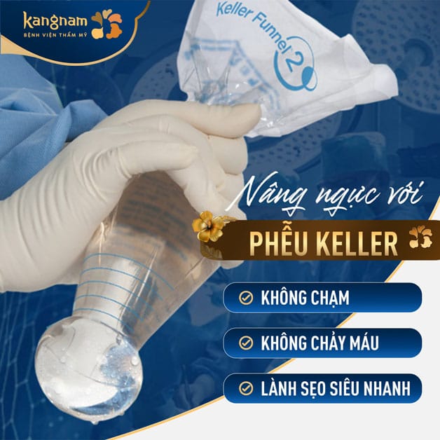 Ứng dụng phễu nâng ngực