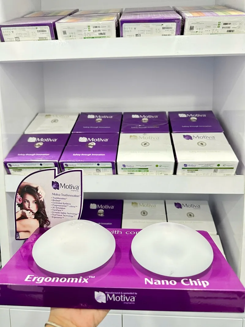 Premium implants with verified origin 