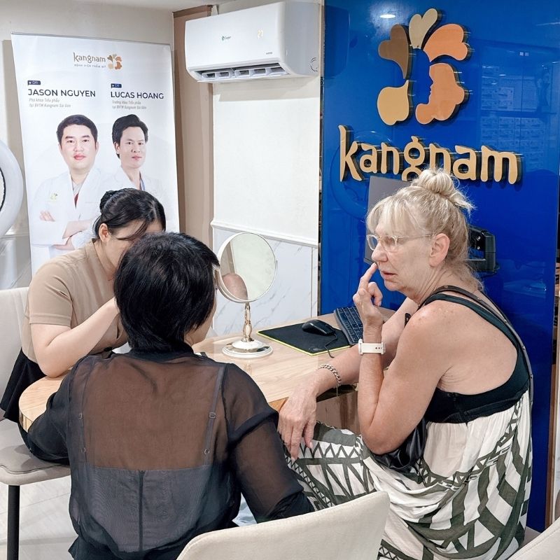 Kangnam follows a safe and standardized rhinoplasty procedure
