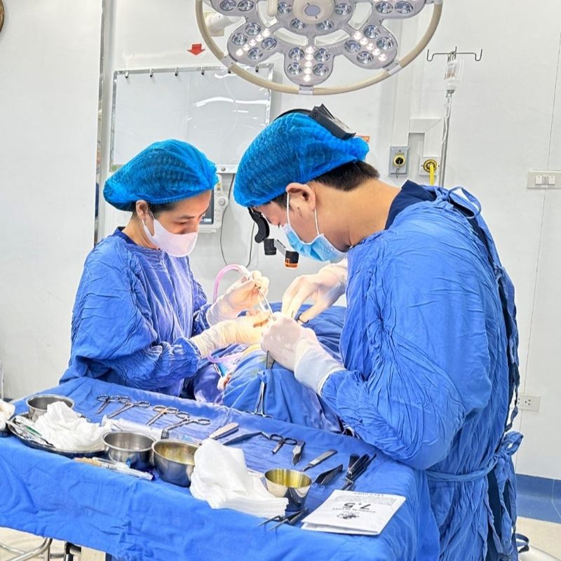 Rhinoplasty is pain-free during the procedure