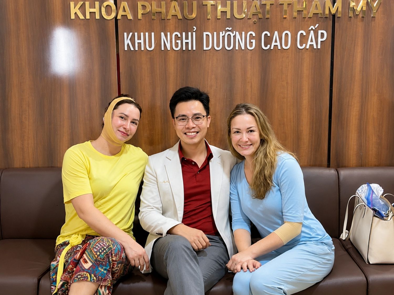 Two clients returned for a follow-up visit with Dr. Mark Nguyen. 