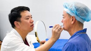The Rejuvenation Journey of Ms. Giulia, 72: Lower Blepharoplasty Combined with Botox Injections at Kangnam Hanoi