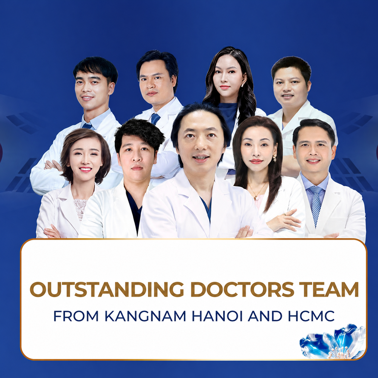 The medical team at Kangnam Hospital