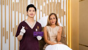 Meliora Achieves Plump Lips AMeliora Achieves Plump Lips After Lip Filler Injections at Kangnamfter Lip Filler Injections at Kangnam