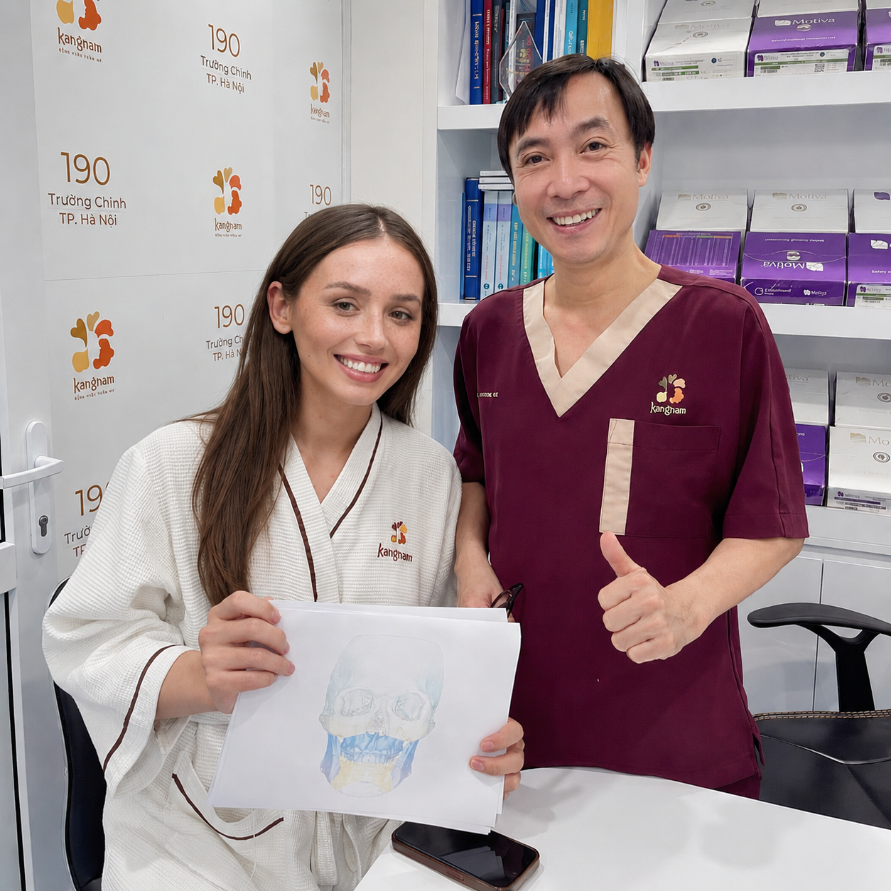 Amelia's Facial Transformation After Comprehensive Orthognathic Surgery at Kangnam Aesthetic Hospital