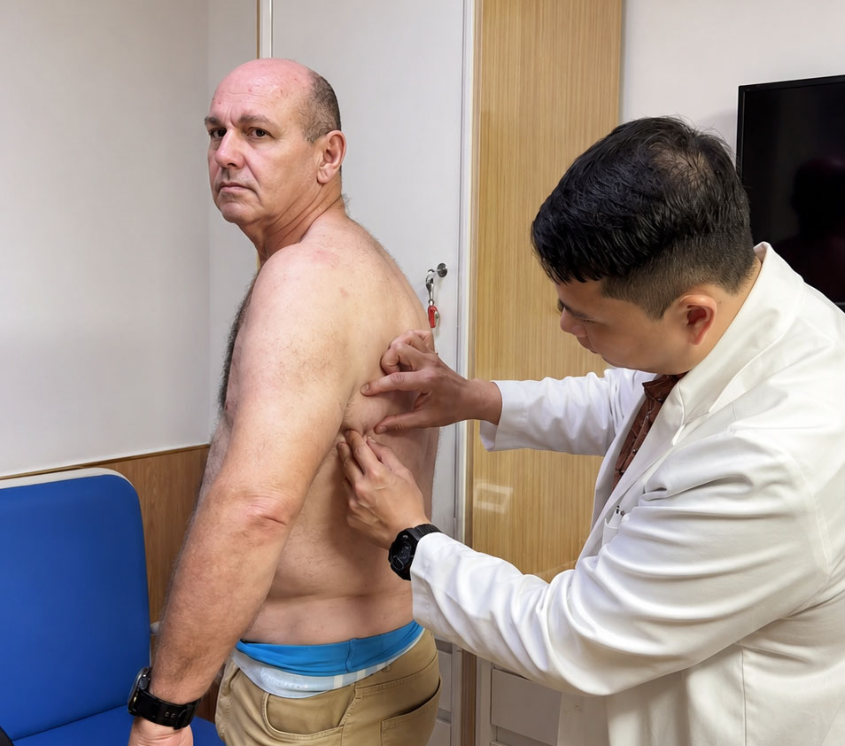 Traveling Thousands of Miles to Regain His Physique: Alex's Journey to Address Stubborn Fat and Loose Skin at Kangnam
