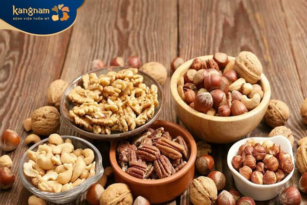 You should eat nuts after a nose job. 
