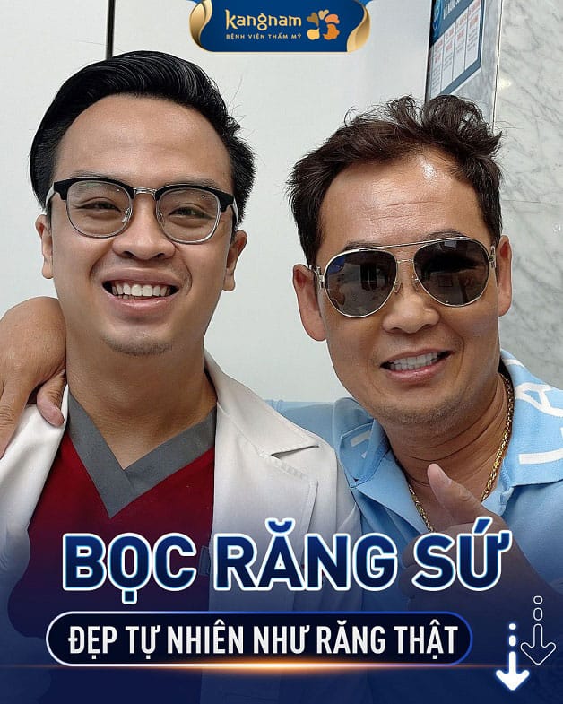 Bọc răng sứ đẹp như răng thật tại Bệnh viện Kangnam