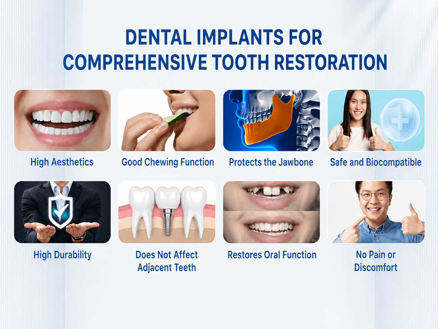 Advantages of dental implant procedures