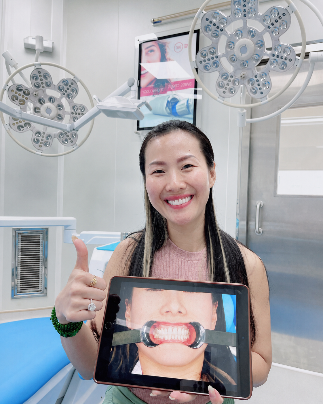 The vast majority of clients are satisfied with their new teeth