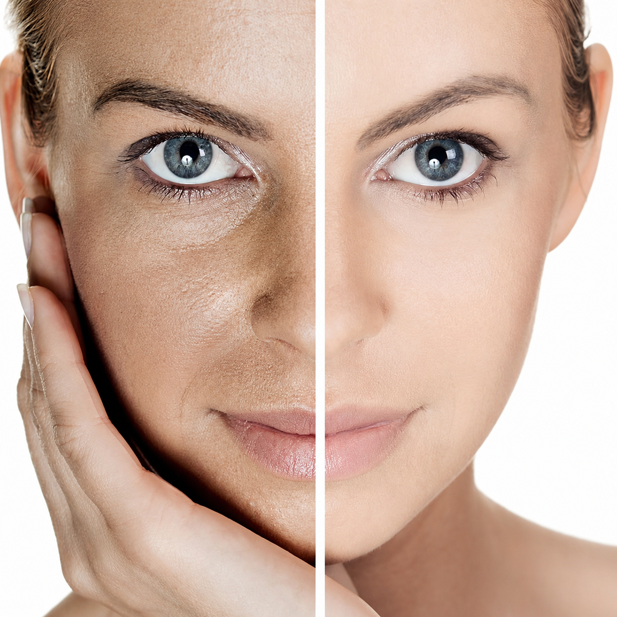 This is an aesthetic form that helps improve skin wrinkles, dark spots, and pigmentation