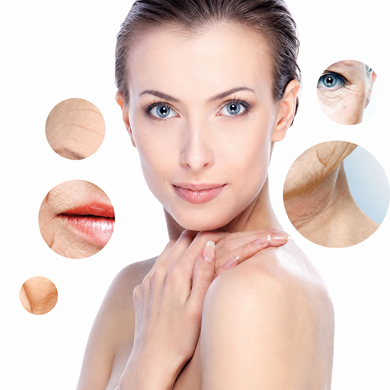 Entering middle age, signs of aging begin