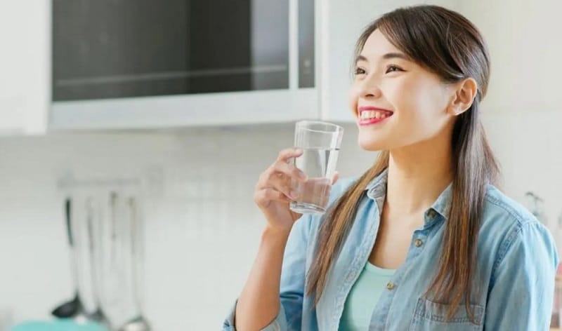 Drink plenty of water to enhance the metabolic process