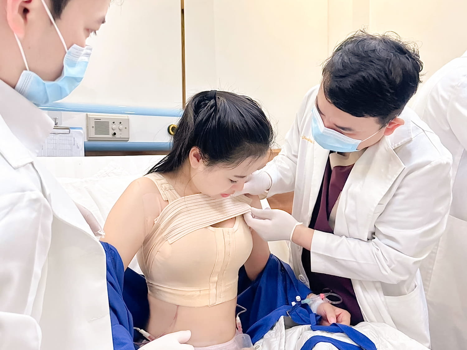 Patients receive care from private nurses.