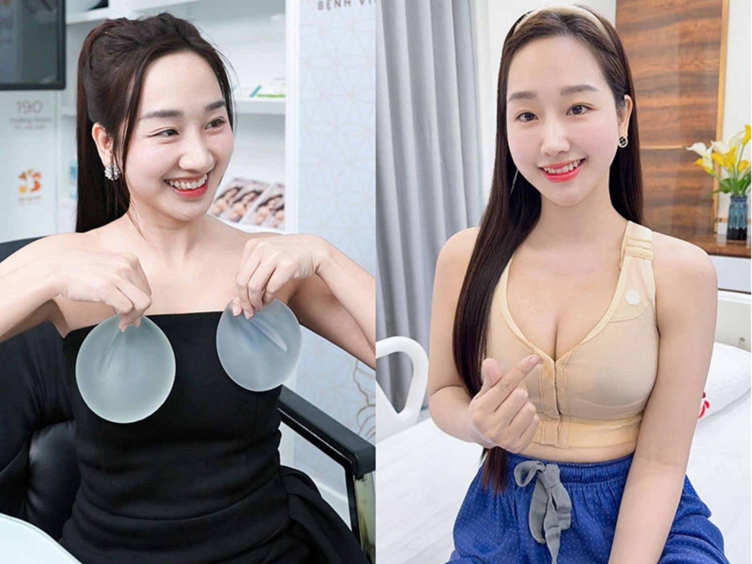 A breast lift reconstructs the breast shape.