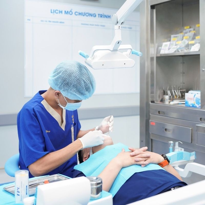 A medically standardized dental restoration procedure.