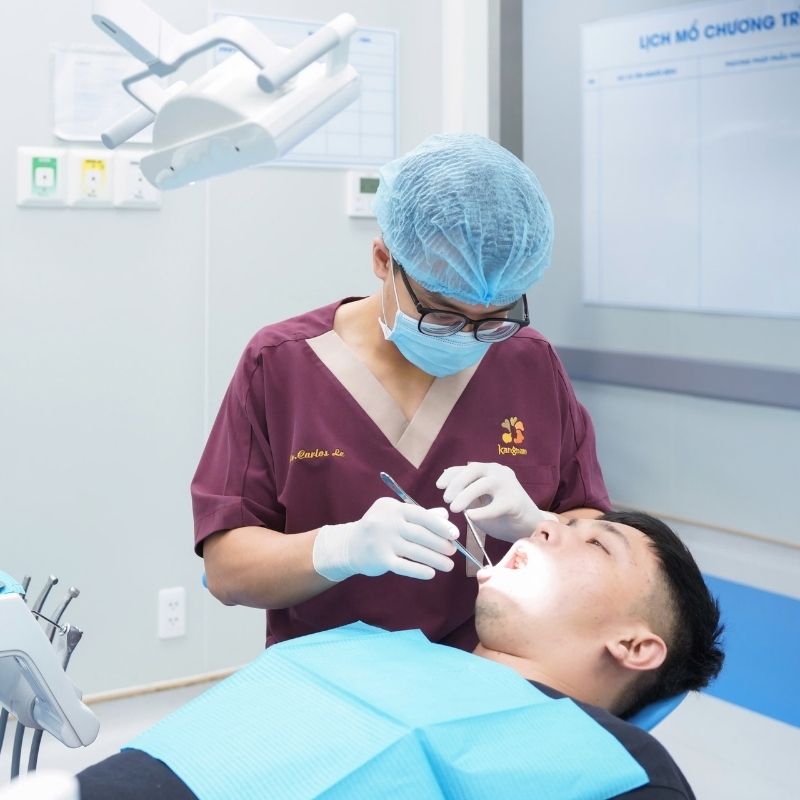 Tooth preparation and impressions for porcelain crowns.
