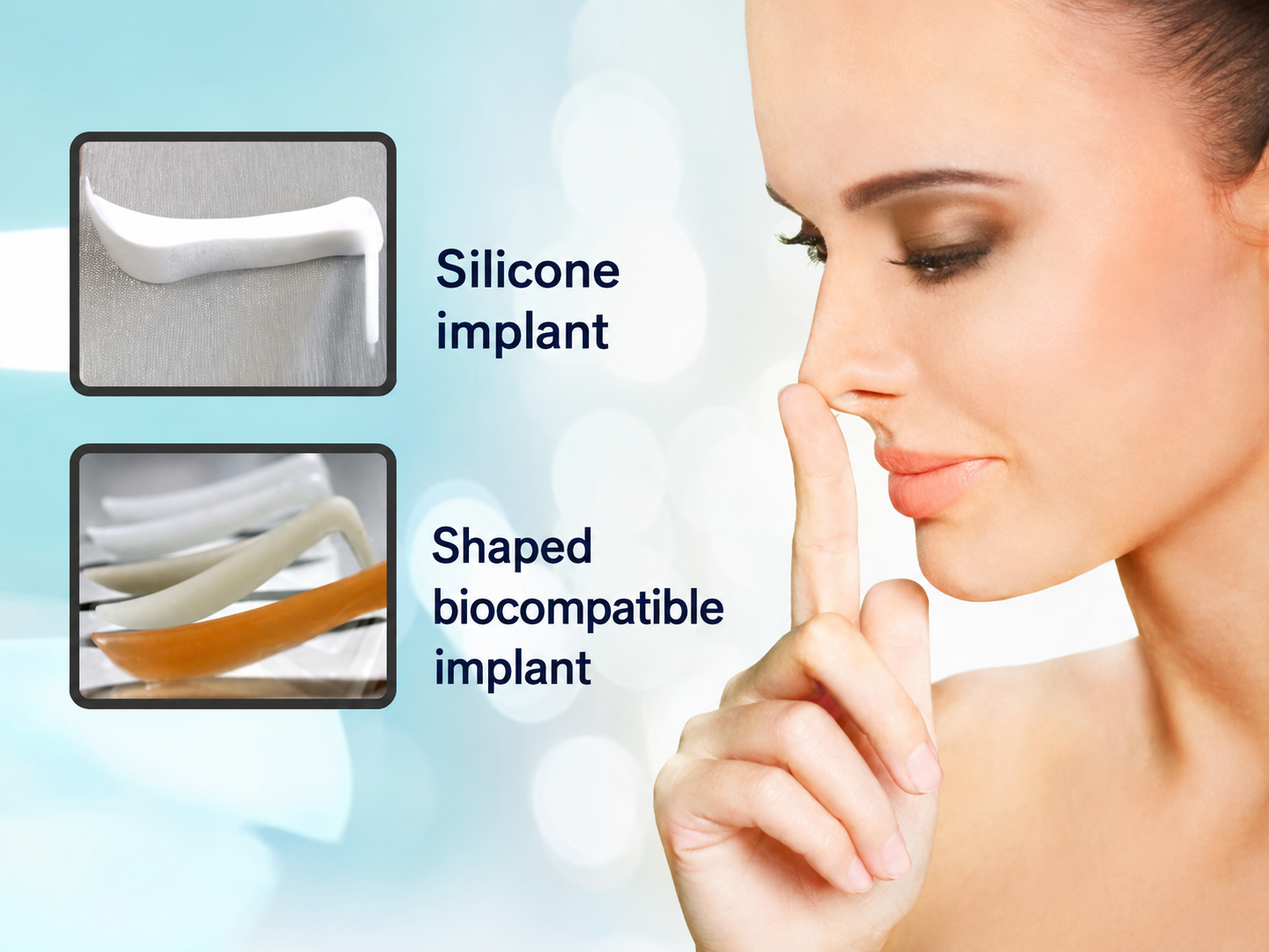 Biocompatible implant materials are used by many aesthetic facilities because of their compatibility with surrounding tissue.