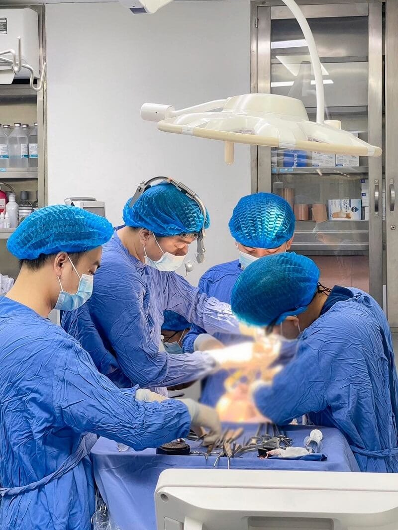 Sterile operating room following Ministry of Health standards