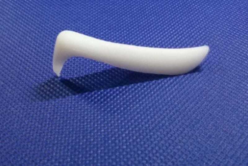 Silicone implants were widely used in the past.
