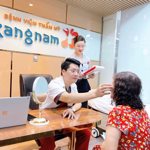 Kangnam always conducts general health examinations and check-ups for clients prior to surgery