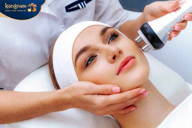 Sử dụng sóng RF giúp tăng sinh collagen từ sâu trong da 
