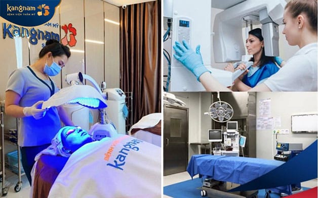 Trang thiết bị sử dụng tại Kangnam đều được cập nhật mới nhất 