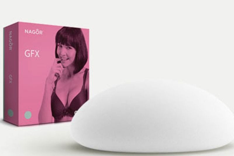 Nagor breast implants are composed of next-generation medical-grade silicone gel
