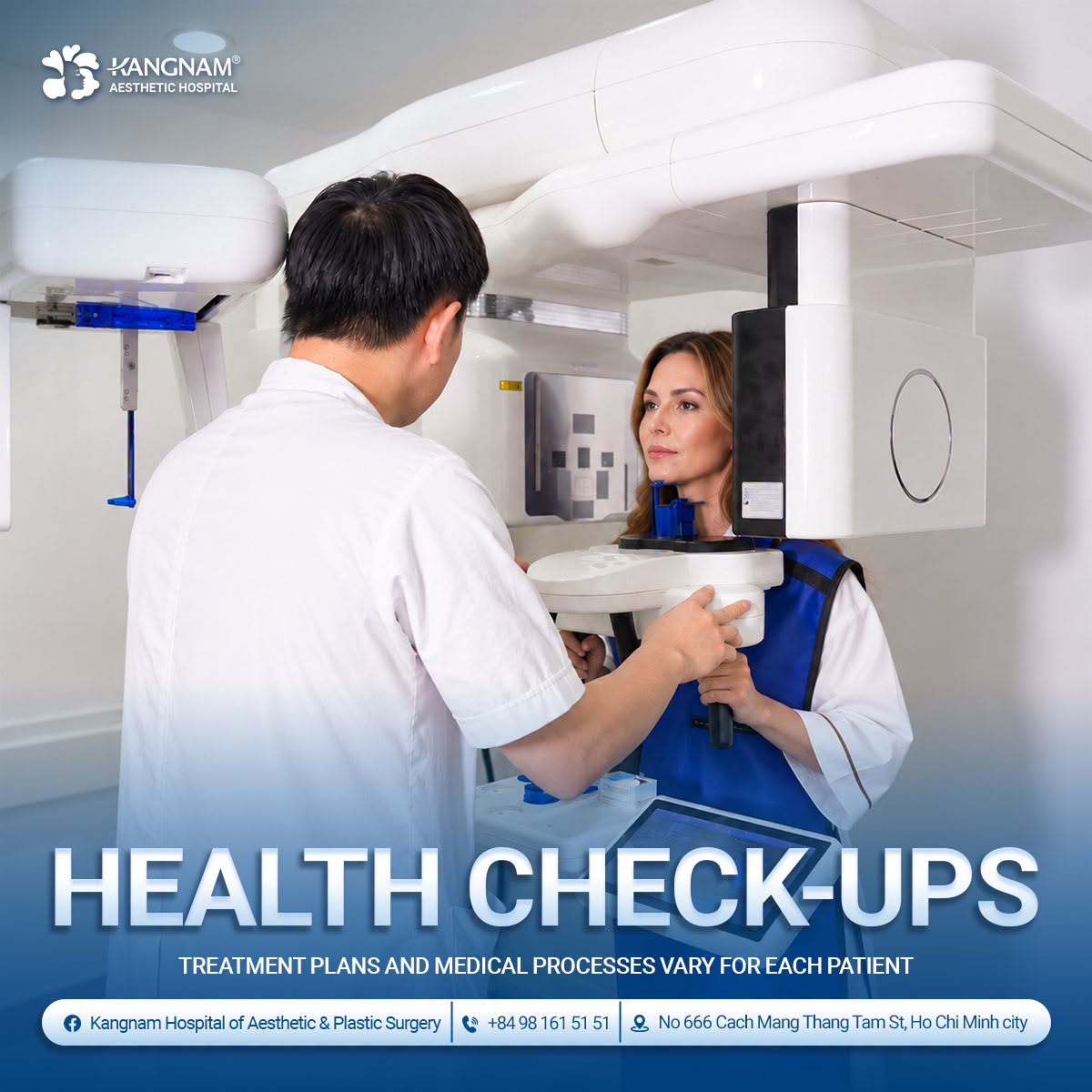 Patients undergo preoperative health assessments to help the medical team determine an appropriate and individualized surgical plan.