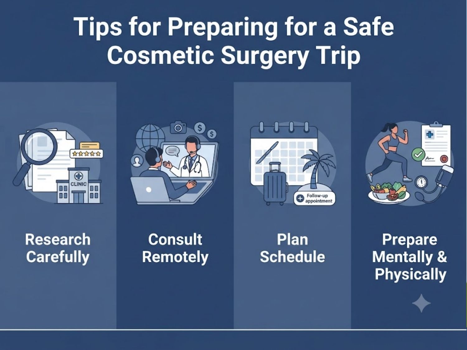 Tips for Preparing for a Safe Cosmetic Surgery Trip